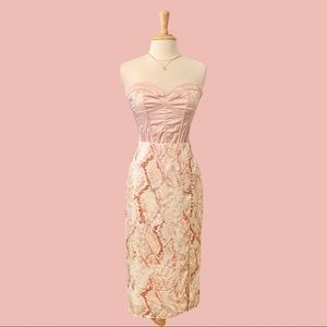 Cupcakes and Cashmere Fairfax Skirt in Soft Beige